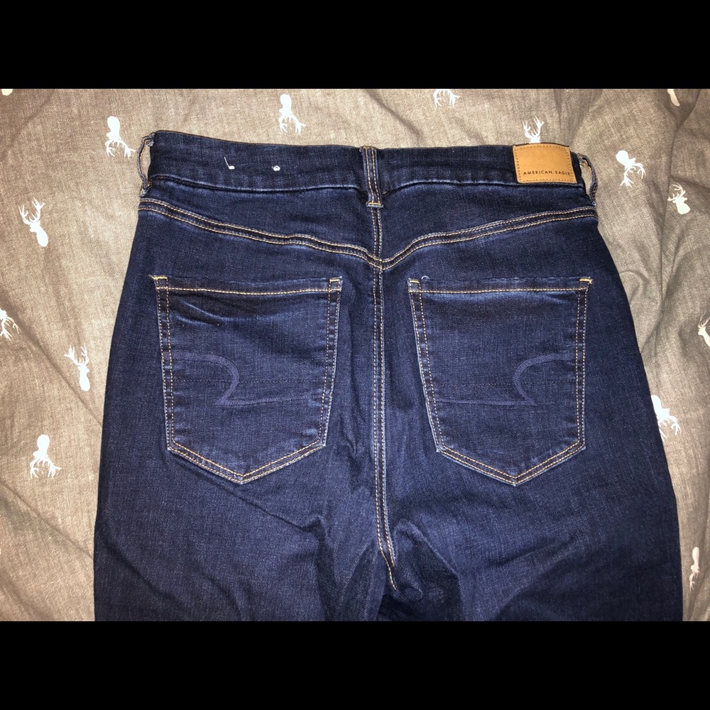 Curvy Super Hi-Rise Jeggings (Dark Wash) - Picture 3 of 5